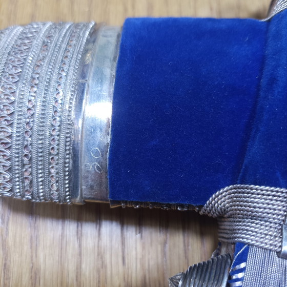 Image 1 of Authentic Artisan Silver Dagger – Handcrafted Masterpiece, 777g