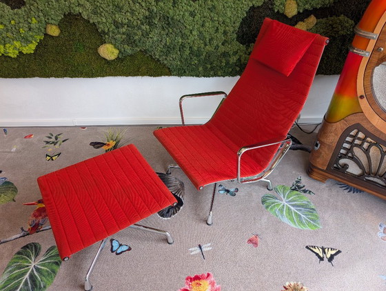 Vitra EA 124 + EA 125 Lounge | Charles & Ray Eames – Verstellbarer relaxsessel, Aluminium (photo 3 of 14)