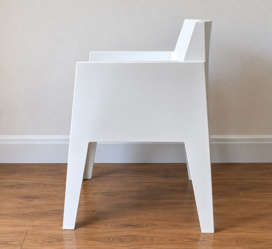 Set of 6 Driade TOY Chairs – Philippe Starck – White – Side chairs, Plastic (photo 2 of 4)