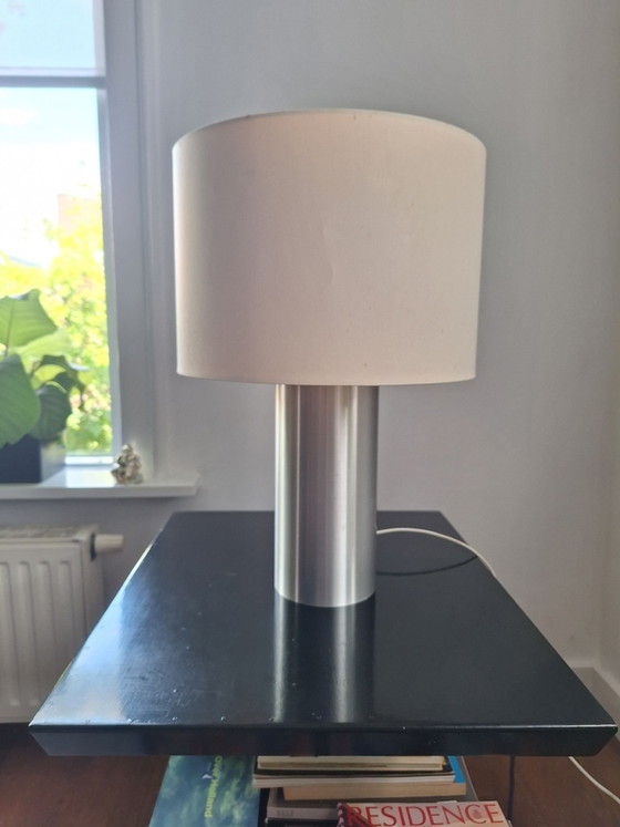 Tischlampe – Tischlampen, Polierter Stahl, Metall (photo 5 of 5)