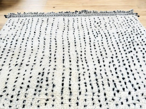 Image 1 of Tapis Beni Ouarain en laine authentique 250cmx200cm