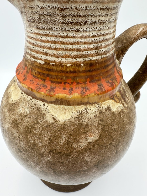 Image 1 of Strehla DDR Vase Orange