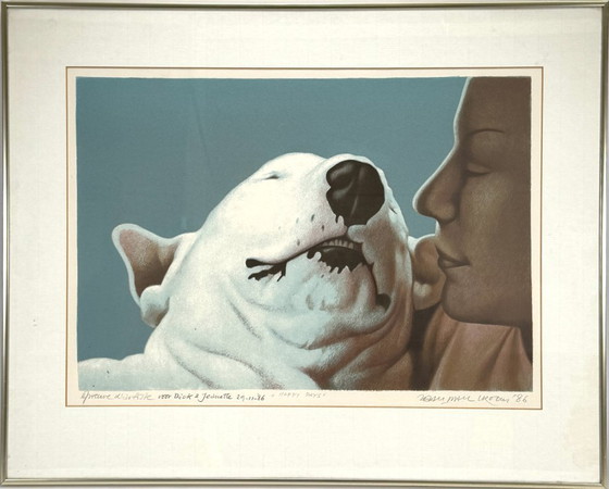 Jean Paul Vroom (1922-2006) - Happy Days – Litografie e stampe, Paper (photo 5 of 6)