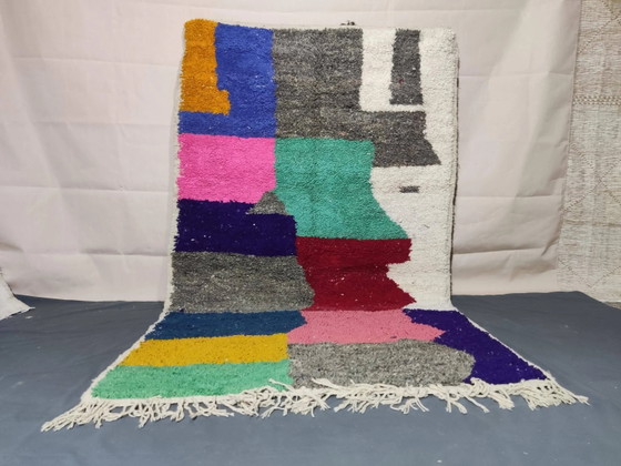 Traditioneller marokkanischer Wollteppich 3 x 2 m – Teppiche & Läufer, Wool (photo 14 of 14)