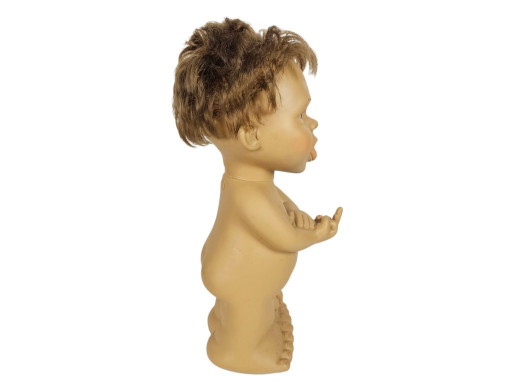 Joimy baby figure with brown hair - XL - Made in Spain - 1996
