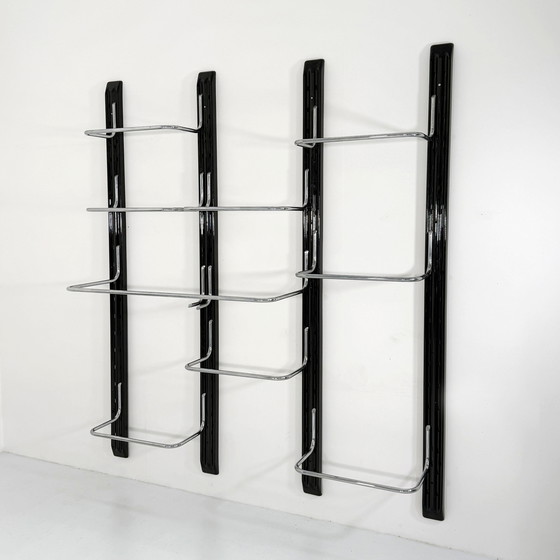 Image 1 of Speedy Bookcase by Alberto Rosselli for Saporiti, 1970s