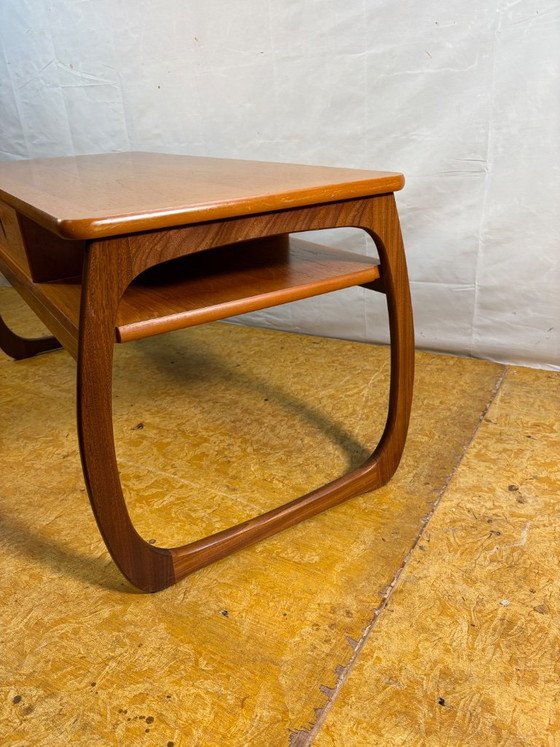 Vintage Parker Knoll Burlington Coffee Table | 1970s | Mid-Century Teak | Scandinavian Danish Style A – Wood (photo 5 of 8)