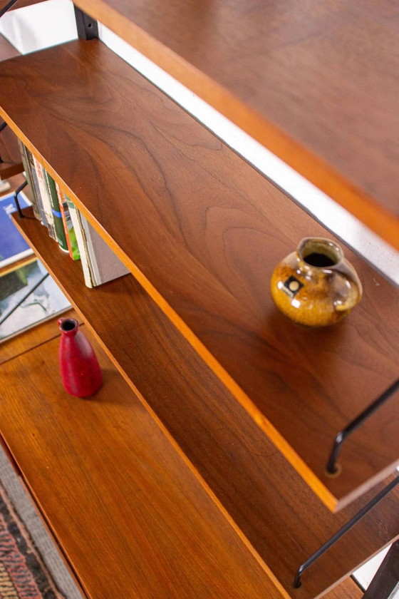 Poul Cadovius Shelving System Cado Royal Vintage Teak 60s – Shelving unit, Wood, Metal, Scandinavian (photo 15 of 18)