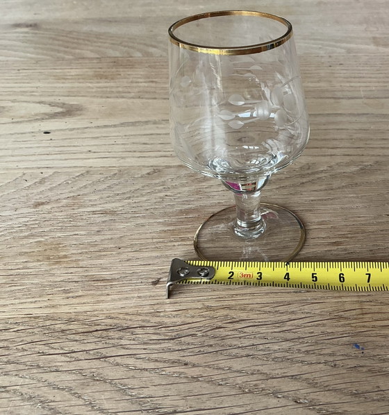 Jarra con 6 copas de licor – Vasos y jarras, Vidrio (photo 4 of 5)