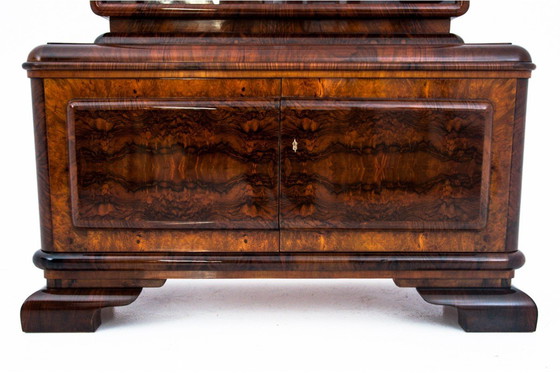 Image 1 of Vetrina in stile Art Déco, anni '40, Polonia.