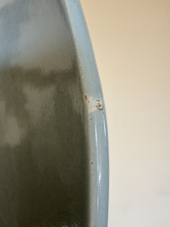 Image 1 of Plato con base de cerámica Art Déco