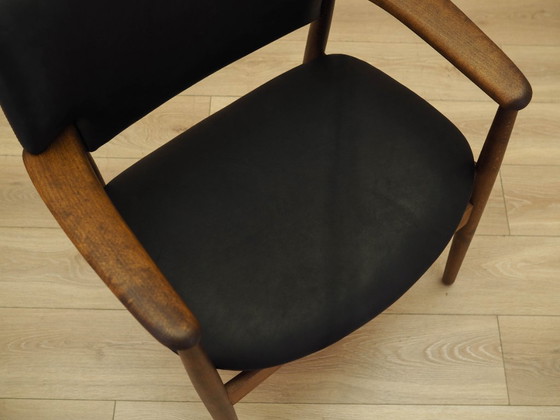 Fauteuils par Ejner Larsen & Aksel Bender Madsen pour Fritz Hansen, Chêne, 1970s – Wood (photo 10 of 17)