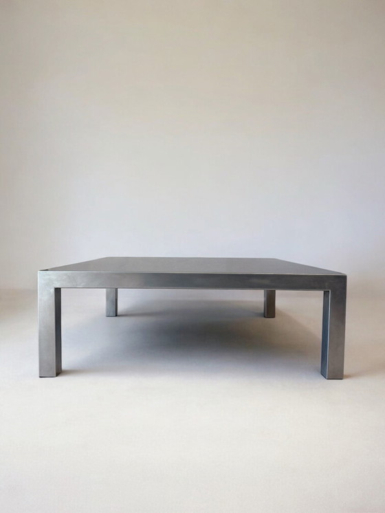 Image 1 of Edelstahl-Couchtisch aus rostfreiem Stahl