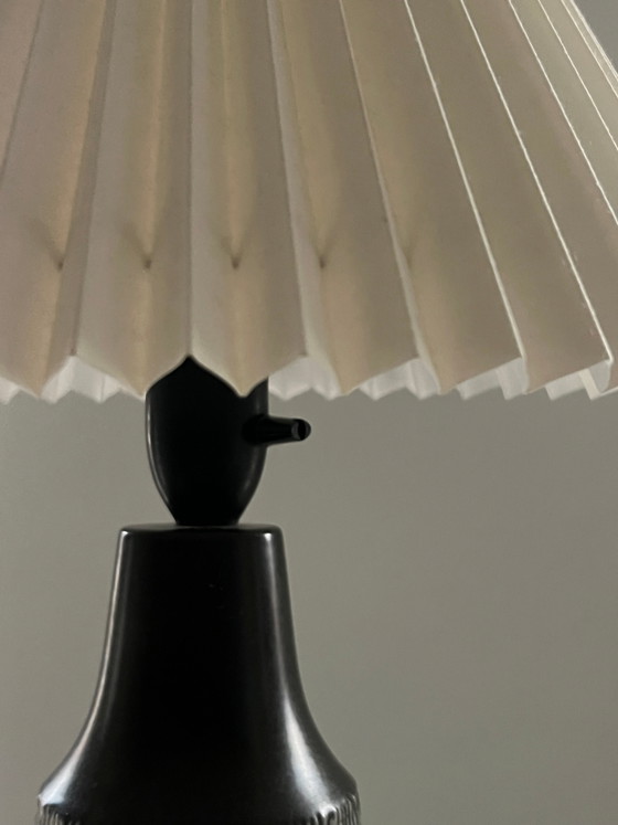 Vintage ceramic table lamp – Joghus Keramik, Bornholm – Scandinavian (photo 7 of 14)