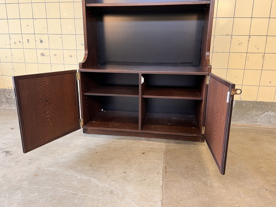 Image 1 of Vintage cabinet in Wéngé by Van den Berghe Pauvers