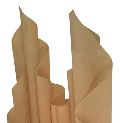 Georgia Jacobs - Table lamp model ‘Athena’ - Handkerchief shaped shade on marble dome - France, ca. 1970’s - Large version(88cm)