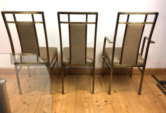 Image 1 of Table Belgo Chrom Design Vintage + 6 chaises assorties