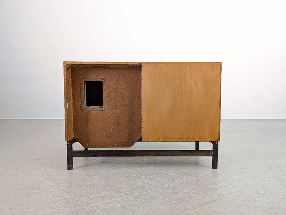 Image 1 of Sideboard Atlas Silkeborg Møbelfabrik refrigerator Bernadotte teak