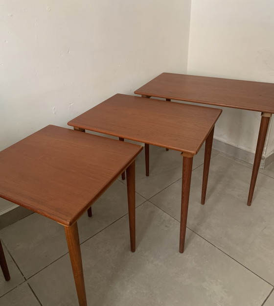 Image 1 of Westnofa Teak Mimiset (Noors Design, Jaren '60)