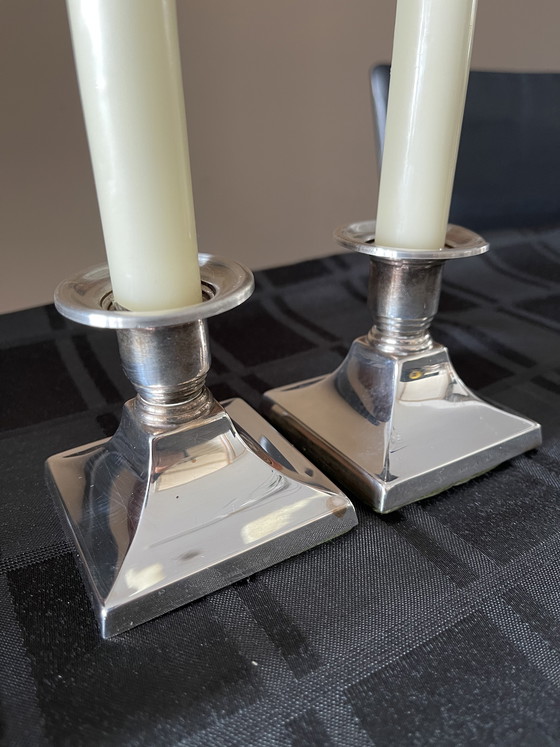 Image 1 of Set aus Kerzen aus 925er Sterlingsilber