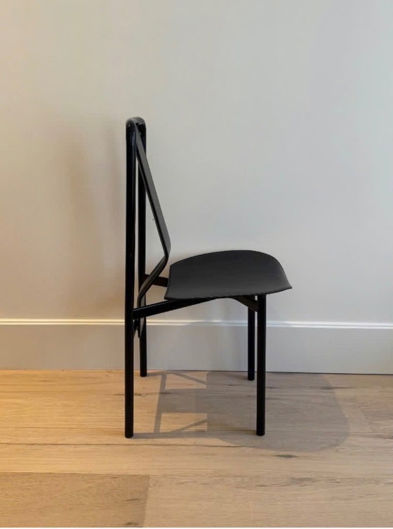 Image 1 of Zanotta Irma eetkamerstoelen – set van 4 Italiaans design