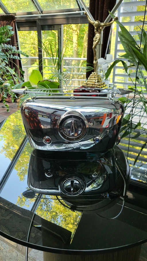 Vice Versa toaster, Luca Trazzi design, as new
