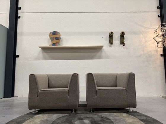 Image 1 of 2 Gelderland 4800 Fauteuils Andes Stof Taupe