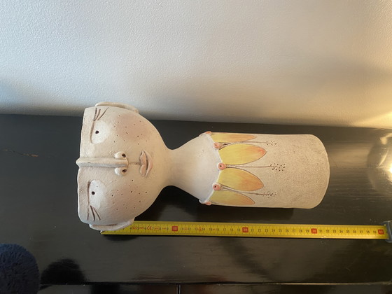 Image 1 of Scultura vegetale artigianale vintage ingenua