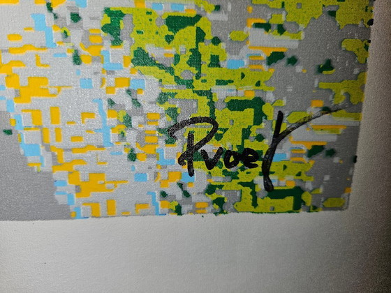 Image 1 of Serigrafia su tela Henk van der Vet