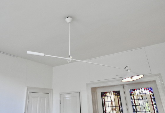 Image 1 of Lampe à contrepoids du milieu du siècle, conçue par J. Hoogervorst pour Anvia, années 1970