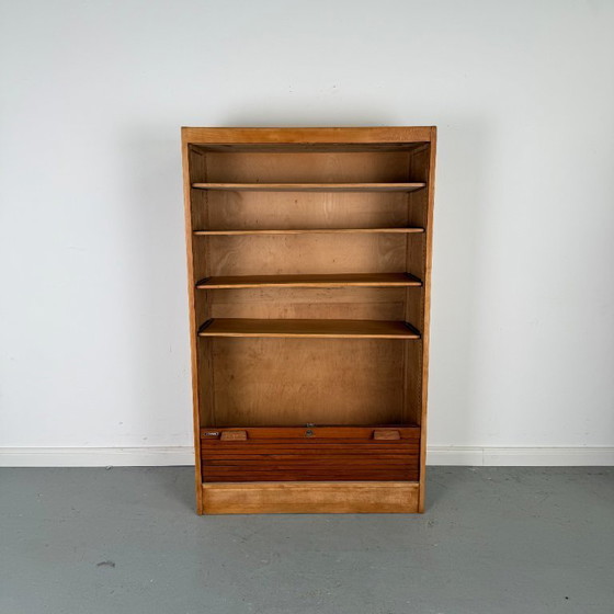 Image 1 of Compact roller shutter cabinet in Art Deco style