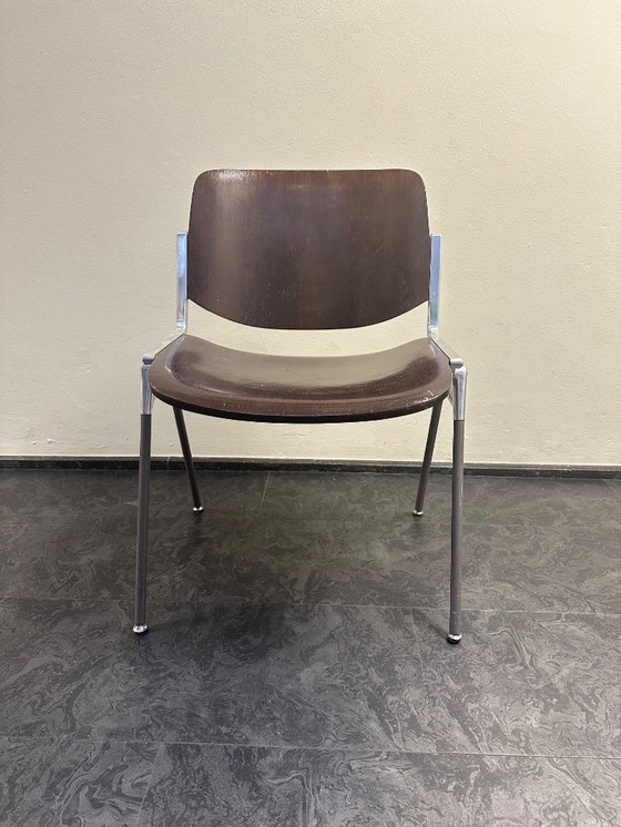 Image 1 of Ensemble de 6 chaises Castelli, Giancarlo Piretti, années 1980