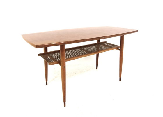 Image 1 of Scandinavian Mahogany Coffee Table, Sweden, 1950