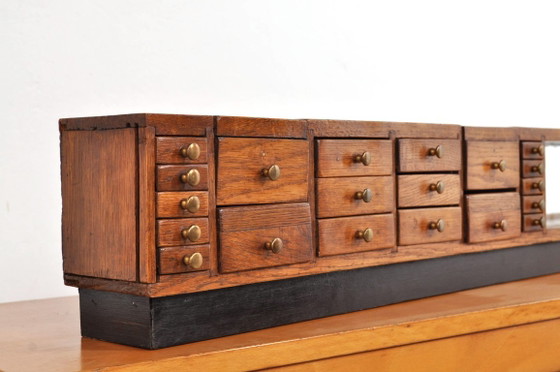 Vetrina da Banco Antica in Rovere, Anni '10 – Vetrine, Wood, Vintage (photo 2 of 16)