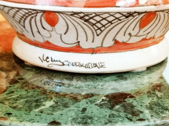 Image 1 of Vase en céramique majolique de Caltagirone