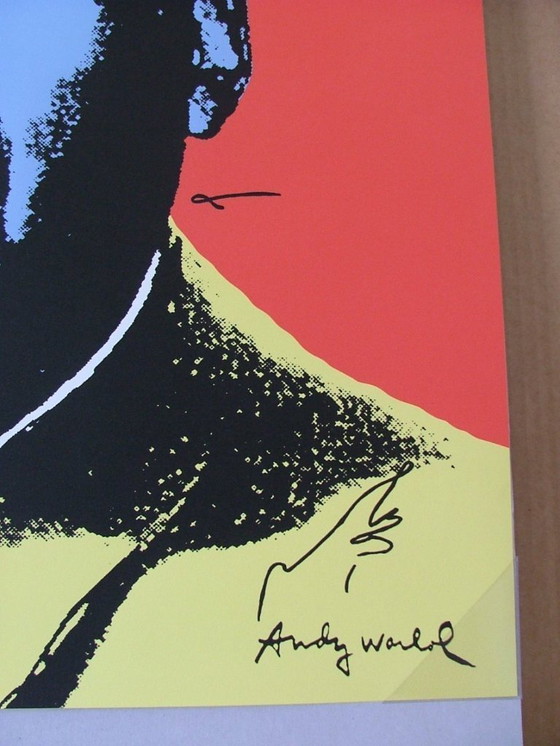 Image 1 of 1986 Carnegie Museum of Art After Andy Warhol "Mao Zedong - Handnumrerad " Lithograph