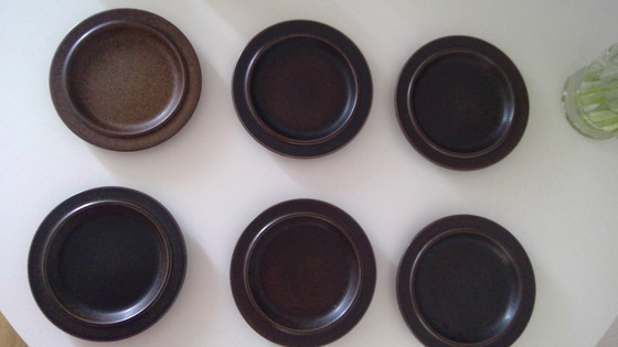 Image 1 of Piatti per la colazione Arabia Finland Ruska, sei pezzi