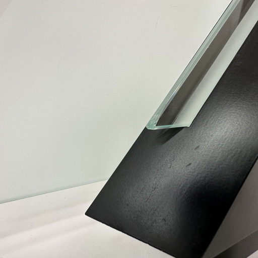 Lampada da tavolo postmoderna dal design minimalista, anni '80