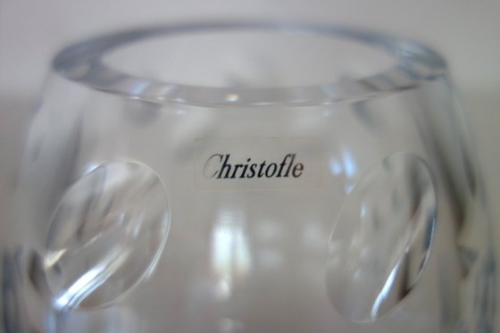 Cluny model ball Vase in crystal from Christofle – Glass (photo 2 of 10)
