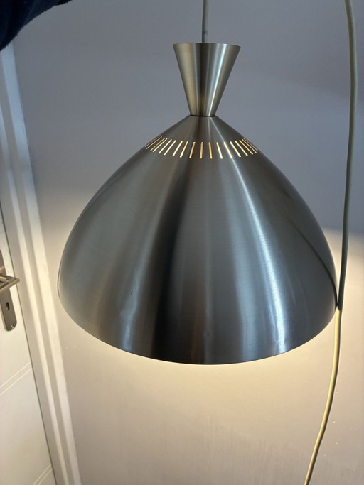 Lyfta Diabolo Pendelleuchte mit radialer Perforation, 1960er Jahre
