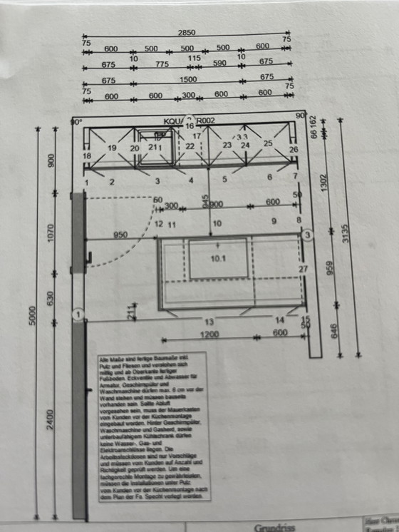 Image 1 of Cucina Nobilia Riva di alta qualità, effetto cemento/sabbia