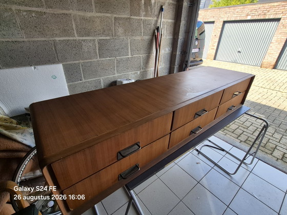 Meubles vintage – Silvio Cavatorta, Buffet bas, Metal, Wood (photo 5 of 9)