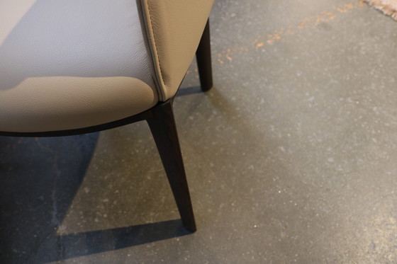 Image 1 of Silla de comedor Poltrona Frau Archibald (juego de 4)