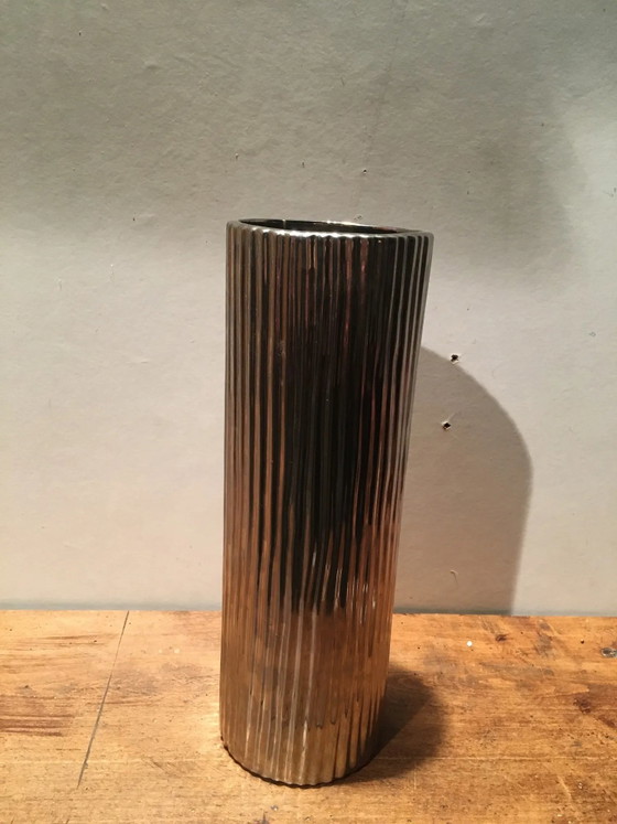 Vaso in ceramica di acciaio inossidabile – Vasi, Vintage (photo 3 of 5)