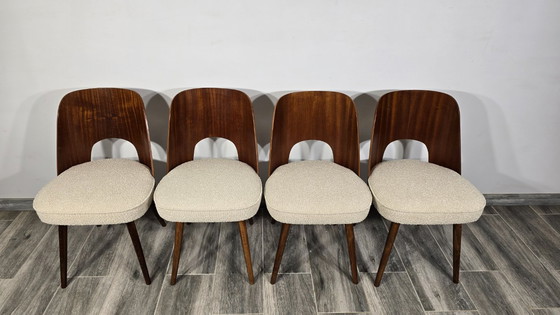 Image 1 of Dining Chairs by Oswald Haerdtl, Set of 4