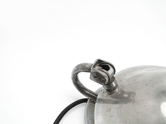 Chrome-Plated Metal Table Lamp by J. Hurka for Napako, Czechoslovakia, 1950s (photo 10 of 13)
