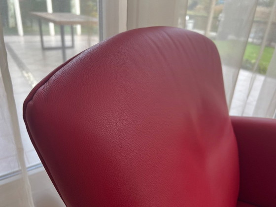 Image 1 of 2 poltrone JORI Vinci 3280 con pelle Lipano Brick NUOVE CONDIZIONI