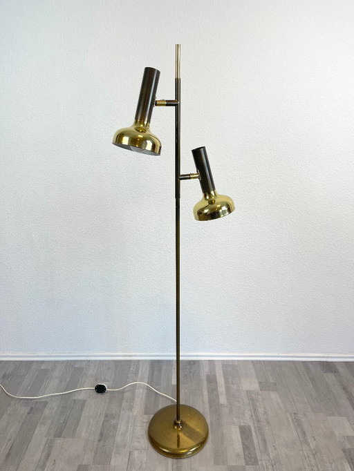 Sölken floor lamp, light, brass, copper, vintage