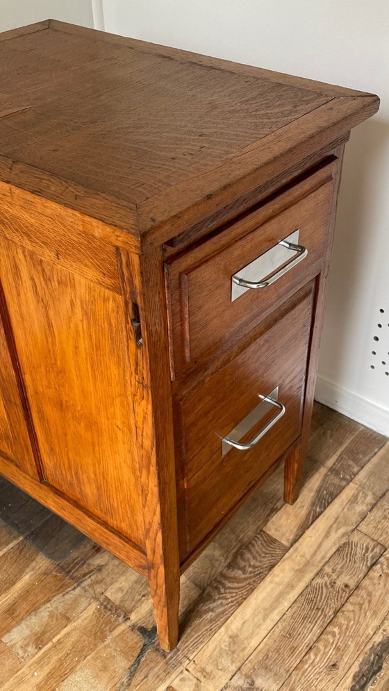 Image 1 of Solid Oak Professional Furniture