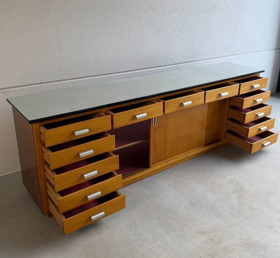 Credenze scolastica industriale vintage – Legno (photo 11 of 15)